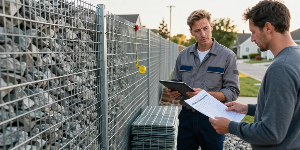 gabionen zaun kosten