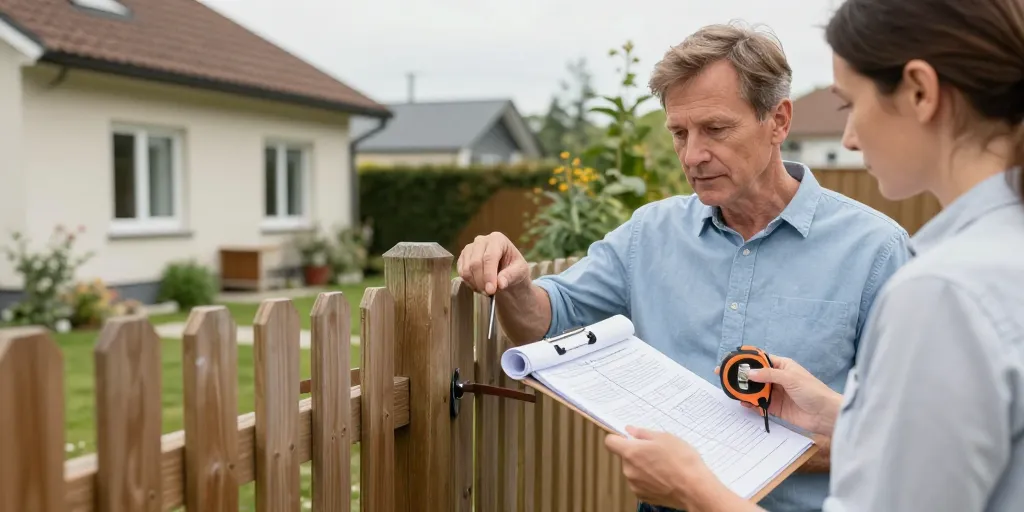 welche seite des gartenzauns gehört mir